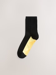 Argyle Footbed - حزمة من 5 جوارب بطول الكاحل بوسادة للقدم - صورة 2 من 7