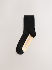Argyle Footbed - حزمة من 5 جوارب بطول الكاحل بوسادة للقدم - صورة 5 من 7