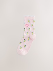 Tropical Slogan Ankle Socks 4 Pack - Image 3 of 7