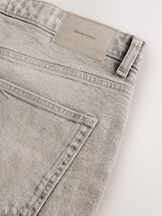 Grey Tint Relaxed Fit Vintage Wash Denim Jeans - Image 11 of 11