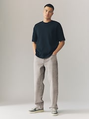 Grey Tint Relaxed Fit Vintage Wash Denim Jeans - Image 2 of 11