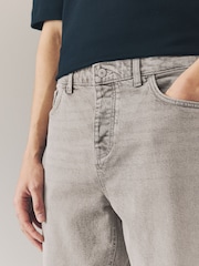 Grey Tint Relaxed Fit Vintage Wash Denim Jeans - Image 5 of 11