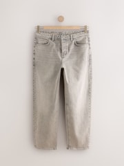 Grey Tint Relaxed Fit Vintage Wash Denim Jeans - Image 7 of 11