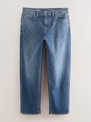 Azul Medio - Corte amplio - Vaqueros denim con lavado vintage - Imagen 7 de 12