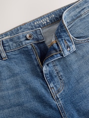 Azul Medio - Corte amplio - Vaqueros denim con lavado vintage - Imagen 9 de 12