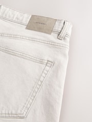 Grey Light Washed Baggy Fit Vintage Wash Denim Jeans - Image 11 of 11