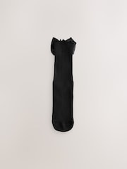 Negro - Pack de calcetines tobilleros con lazo de satén 1 - Imagen 2 de 4