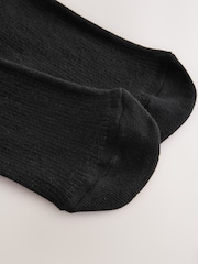 Negro - Pack de calcetines tobilleros con lazo de satén 1 - Imagen 4 de 4