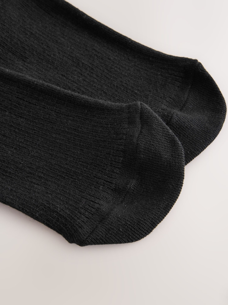 Negro - Pack de calcetines tobilleros con lazo de satén 1 - Imagen 4 de 4