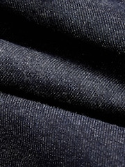 Dark Indigo Rinse Barrel Fit Vintage Wash Denim Jeans - Image 8 of 12