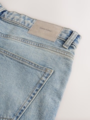 Blue Light Tint Baggy Fit Vintage Wash Denim Jeans - Image 11 of 11
