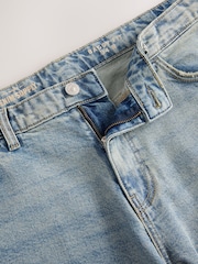Blue Light Tint Baggy Fit Vintage Wash Denim Jeans - Image 8 of 11
