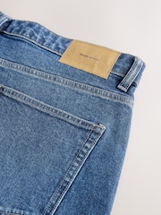Blue Classic Vintage Baggy Fit Vintage Wash Denim Jeans - Image 12 of 12