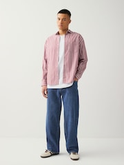 Blue Classic Vintage Baggy Fit Vintage Wash Denim Jeans - Image 2 of 12
