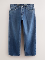 Blue Classic Vintage Baggy Fit Vintage Wash Denim Jeans - Image 7 of 12
