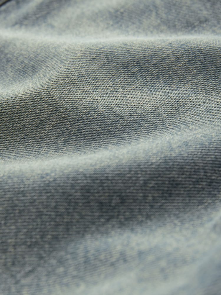 Blue Dark Tint Relaxed Fit Vintage Wash Denim Jeans - Image 10 of 10