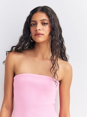 Simkhai Pink Pollie Bubble Mini Dress - Image 4 of 4