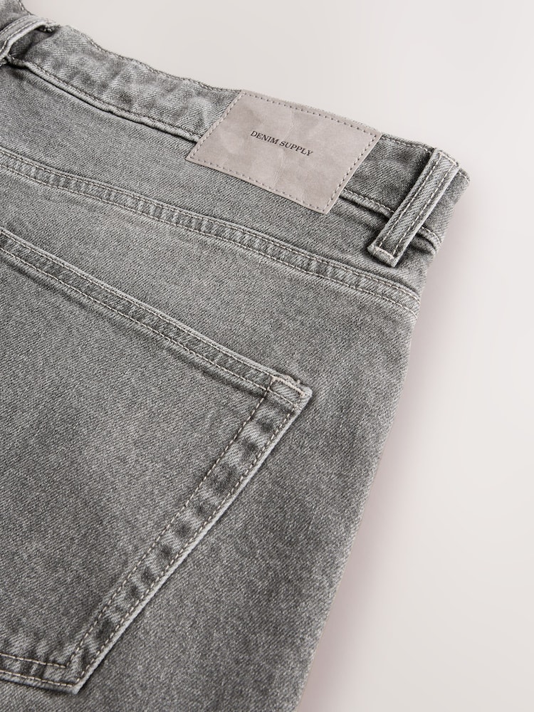 siva - vrečast (kroj) Fit - Vintage Wash denim kavbojke - Slika 12 iz 12 siva - vrečast (kroj) Fit - Vintage Wash denim kavbojke - Slika 12 iz 12