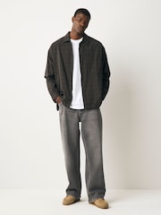 Серый - Baggy Fit - Джинсы в винтажном стиле - Изображение 3 из 12