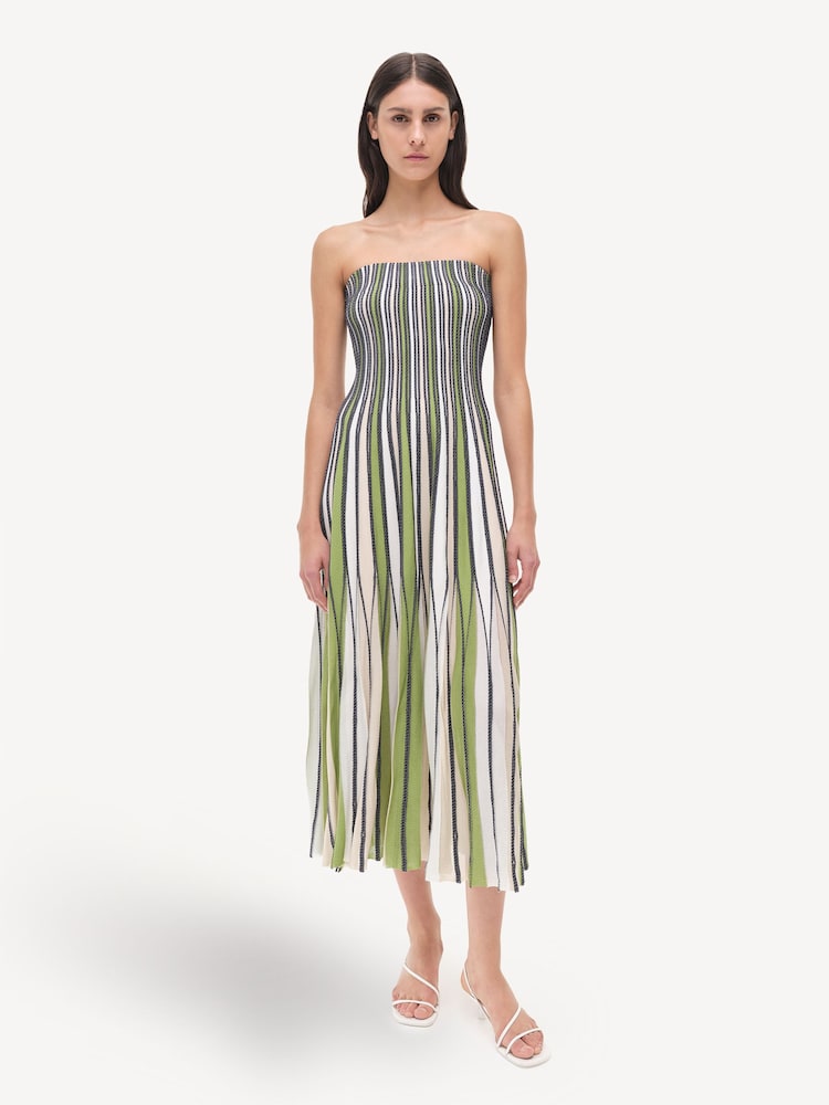 Simkhai Green Soliel Midi Dress - Image 1 of 6 Simkhai Green Soliel Midi Dress - Image 1 of 6