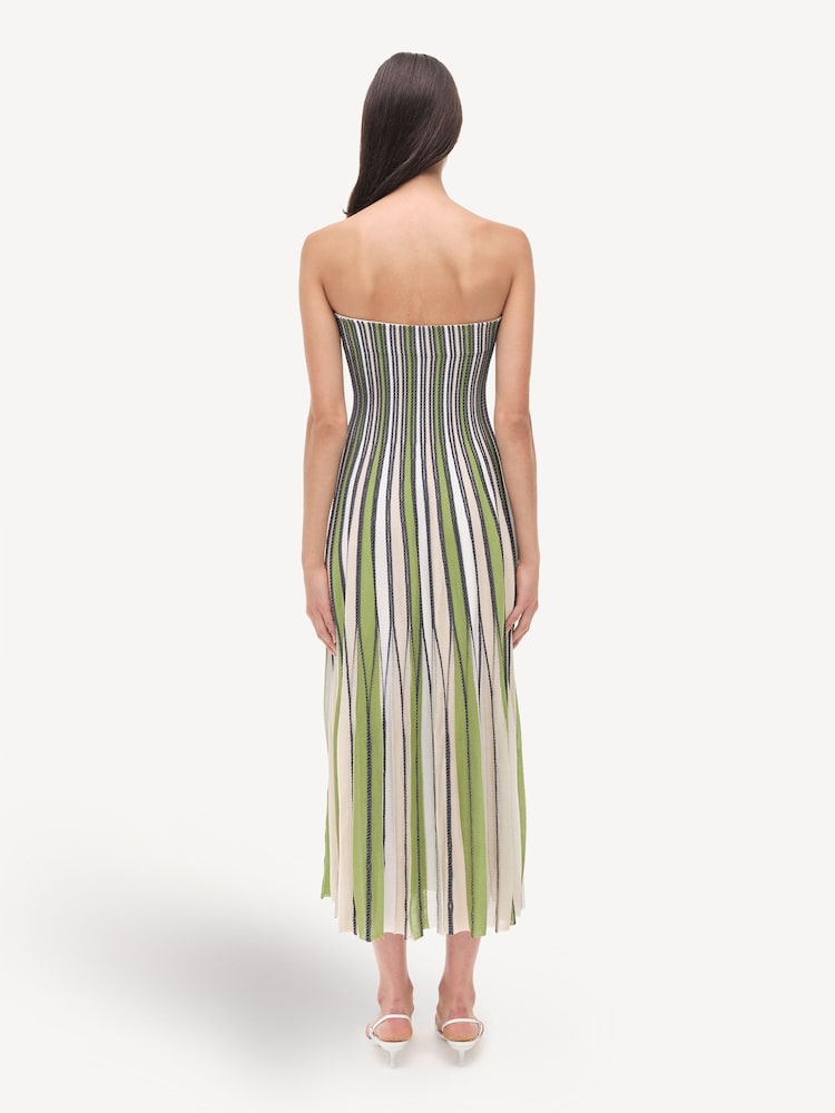 Simkhai Green Soliel Midi Dress - Image 2 of 6 Simkhai Green Soliel Midi Dress - Image 2 of 6