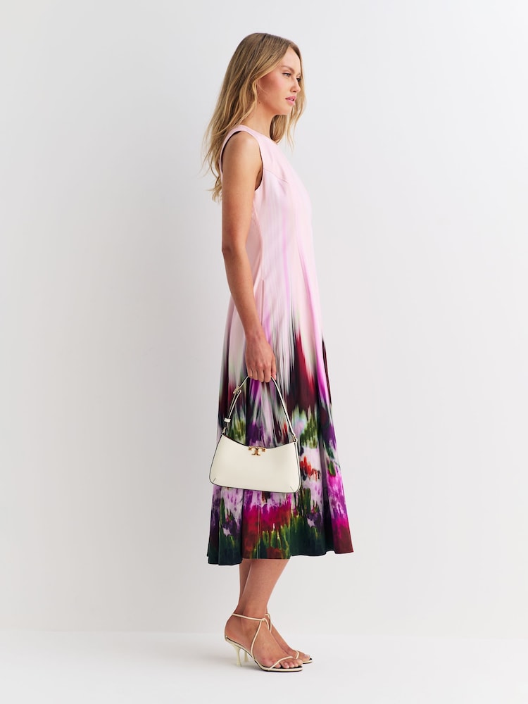 Simkhai Pink Magnolia Midi Dress - Image 2 of 5