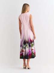Simkhai Pink Magnolia Midi Dress - Image 3 of 5