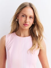 Simkhai Pink Magnolia Midi Dress - Image 4 of 5