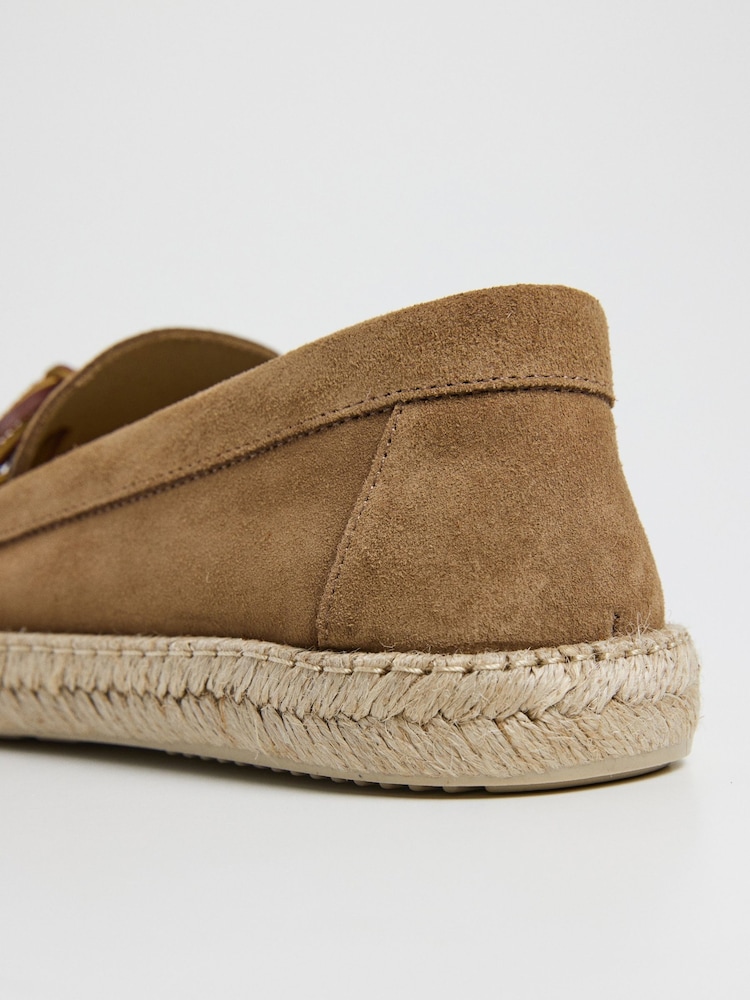 Braun - Hackett Suede Espadrilles With Lace-Up Detail - Bild 6 von 6 Braun - Hackett Suede Espadrilles With Lace-Up Detail - Bild 6 von 6