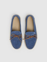 Hackett Suede Espadrilles With Lace-Up Detail - Image 3 of 6