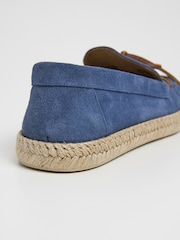Hackett Suede Espadrilles With Lace-Up Detail - Image 5 of 6