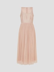 Monsoon Alice Fără mâneci Tulle Midi Rochie - Imaginea 5 din 5