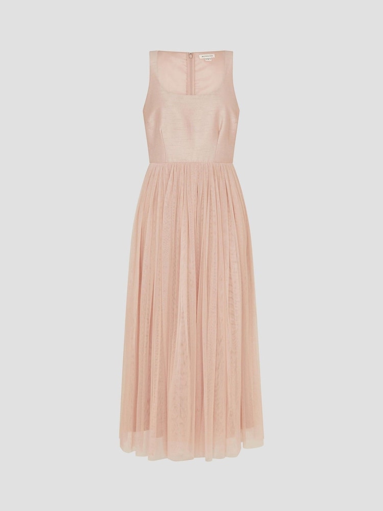 Monsoon Alice Fără mâneci Tulle Midi Rochie - Imaginea 5 din 5