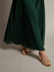 Monsoon Green Monica Lace Maxi Dress - Image 4 of 5
