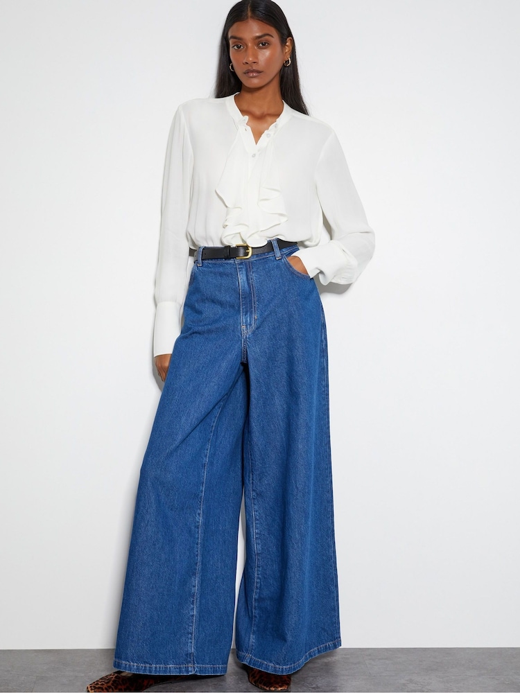 Monsoon Bella Frill Blouse - Image 2 of 5