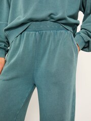 FatFace Caja Teal Blue Joggers - Image 3 of 5