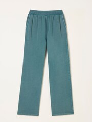 FatFace Caja Teal Blue Joggers - Image 5 of 5