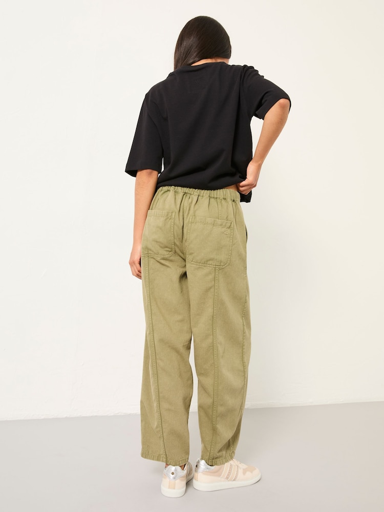 FatFace Alve Khaki Green Cargo Joggers - Image 2 of 6