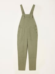 FatFace Freja Khaki Green Dungaree - Image 1 of 1