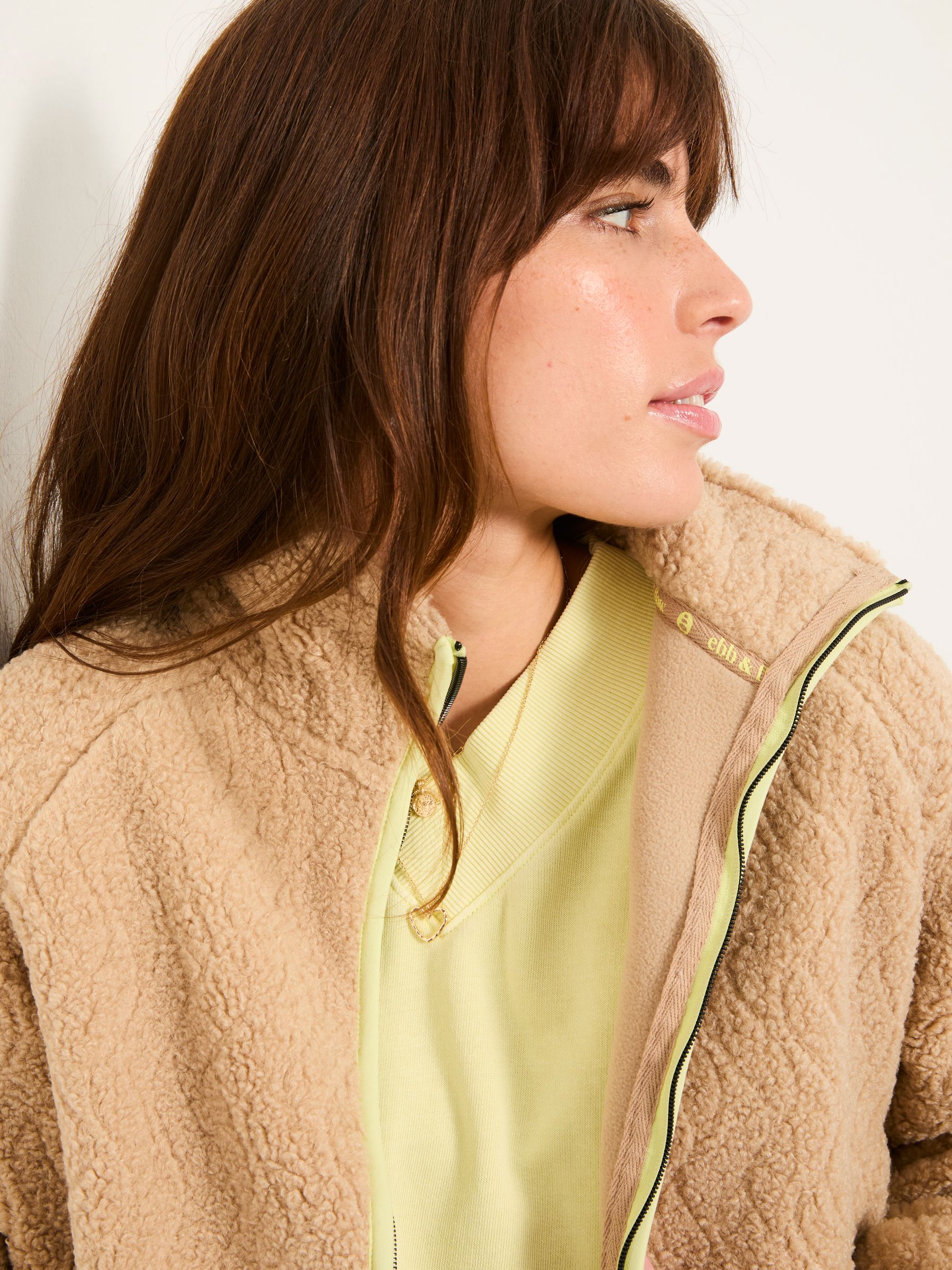 Buy FatFace Nova Natural Wave Fleece Jacket from Next USA