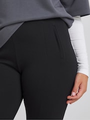 Simply Be Black Ponte Leggings - Image 3 of 4