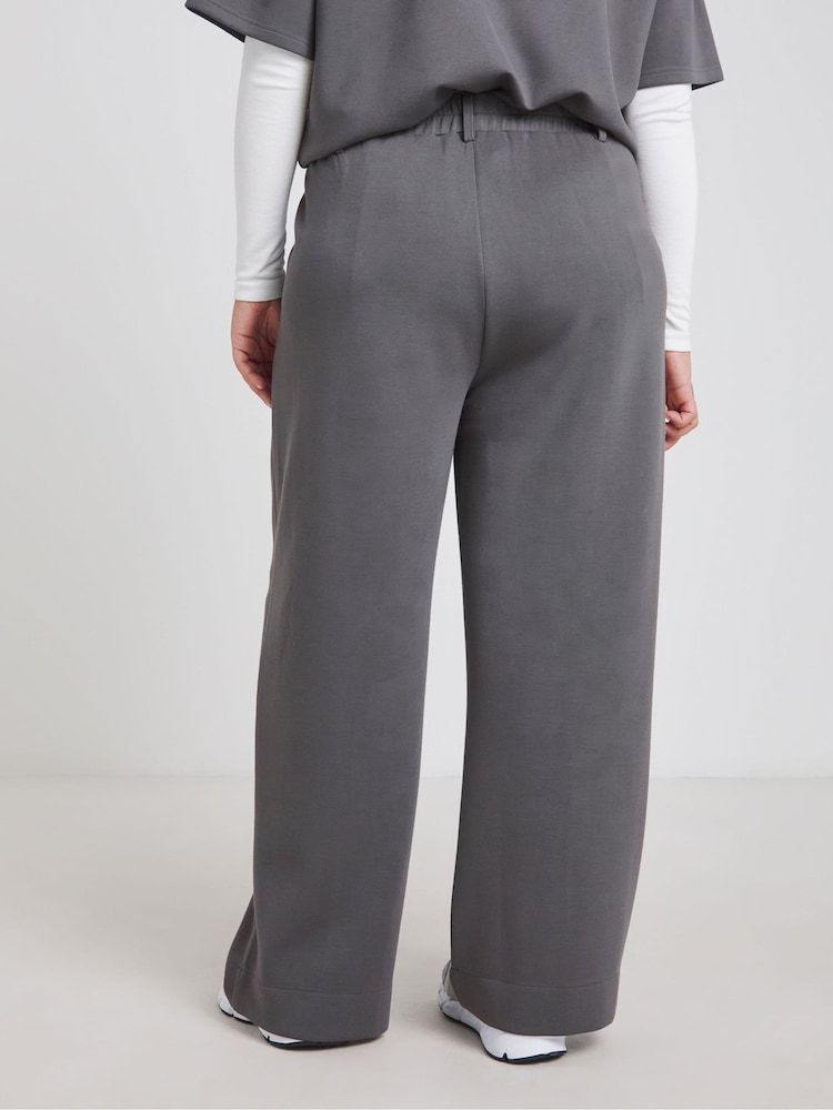 Simply Be Luxe Modal Wide Leg Joggers - Image 2 of 4