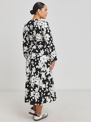 Simply Be Black Supersoft Midi Dress - Image 2 of 4