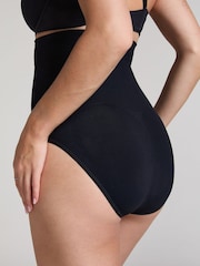 Negro - Hunkemöller Seamless Enhancing Alto Waisted Knickers - Imagen 4 de 5