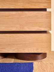 MADE.COM Oak Bern 3 Drawer Chest of Drawers - Image 3 of 5