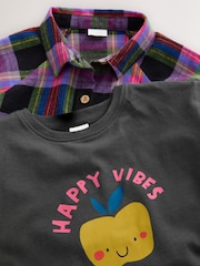 Мульти - Shirt T-Shirt And Leggings Set (3mths-8yrs) - Image 10 of 10