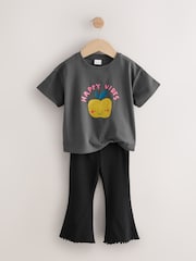 Мульти - Shirt T-Shirt And Leggings Set (3mths-8yrs) - Image 8 of 10