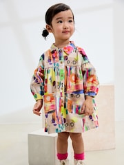 Multi Print Cotton Shirt Dress (3mths-8yrs) - Image 1 of 8
