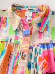 Multi Print Cotton Shirt Dress (3mths-8yrs) - Image 8 of 8