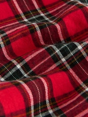 Red Check Long Sleeve Collar Dress (3mths-8yrs) - Image 9 of 11